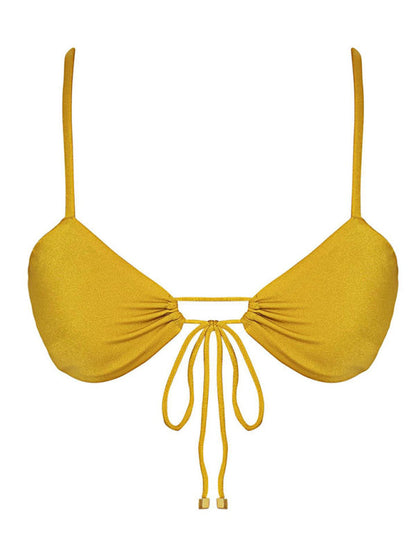 New women's solid color strappy sexy bikini - Seldom Seen Styles