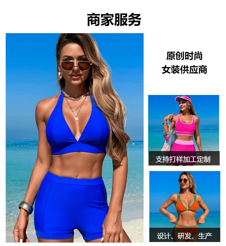 New2025Two-Piece Bikini Women's Swimsuit bikini Swimsuit Hot Spring Swimsuit for Women ins - Seldom Seen Styles