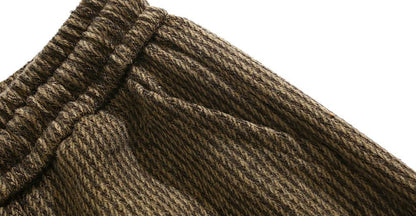 Corduroy Knit-Waist Lounge Pants - Seldom Seen Styles