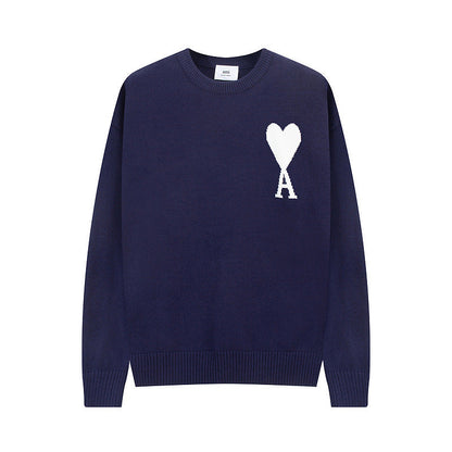 A - HEART SWEATER - Seldom Seen Styles