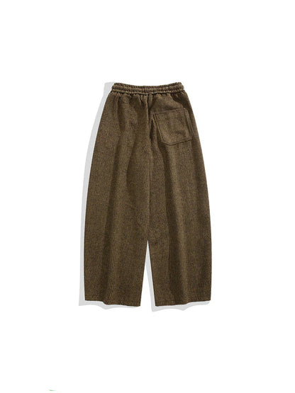 Corduroy Knit-Waist Lounge Pants - Seldom Seen Styles