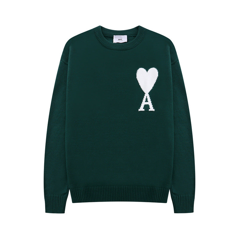 A - HEART SWEATER - Seldom Seen Styles