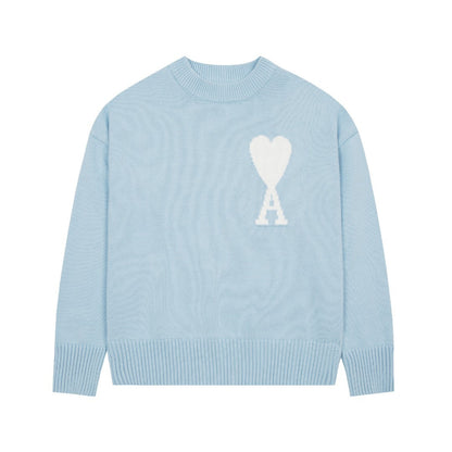 A - HEART SWEATER - Seldom Seen Styles