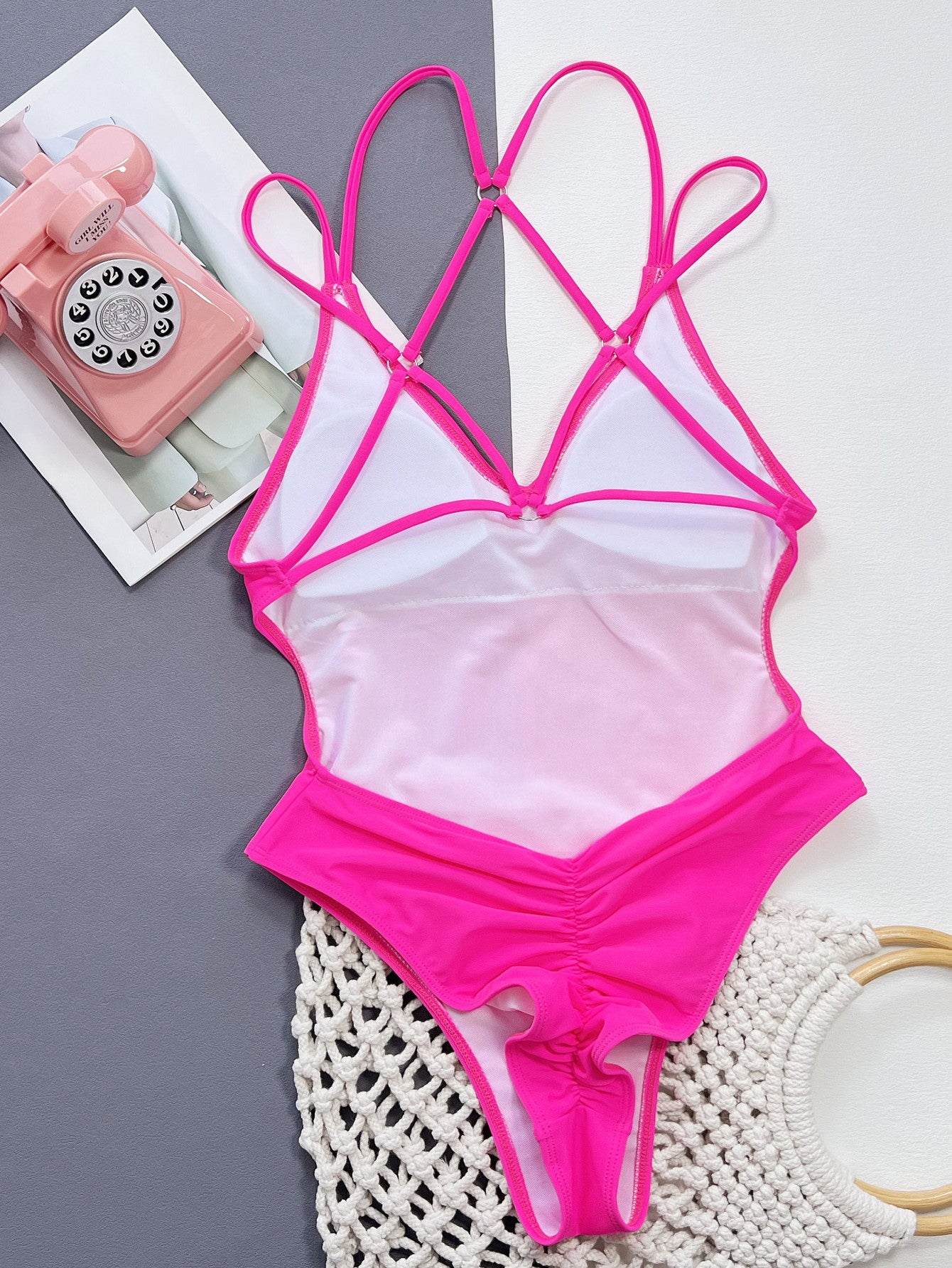 One-piece swimsuit2023 Sexy Swimsuit AliExpress Amazon Cross-Border Bikini C927R - Seldom Seen Styles