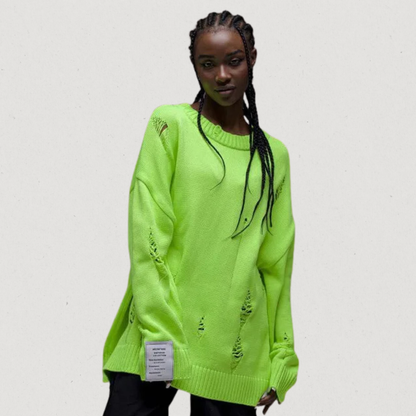 Decorative Cut Sweater