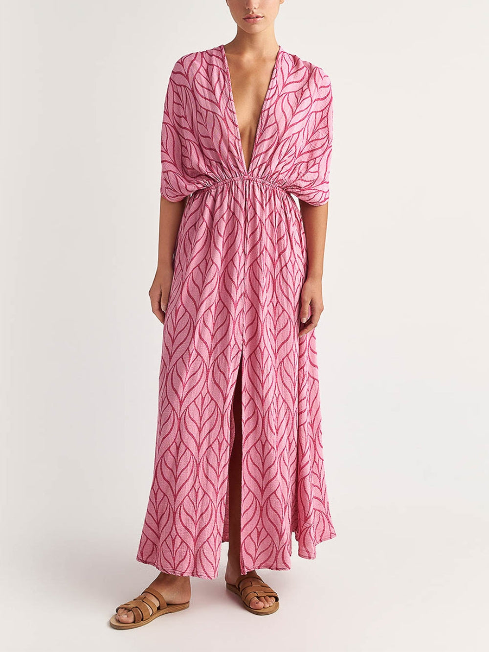 Printed Resort Maxi Dress - Seldom Seen Styles