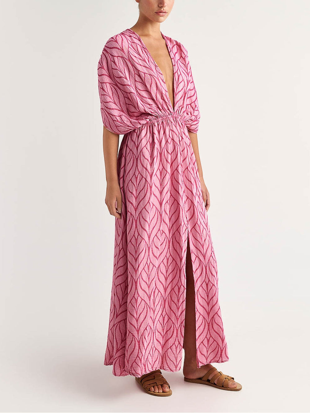 Printed Resort Maxi Dress - Seldom Seen Styles