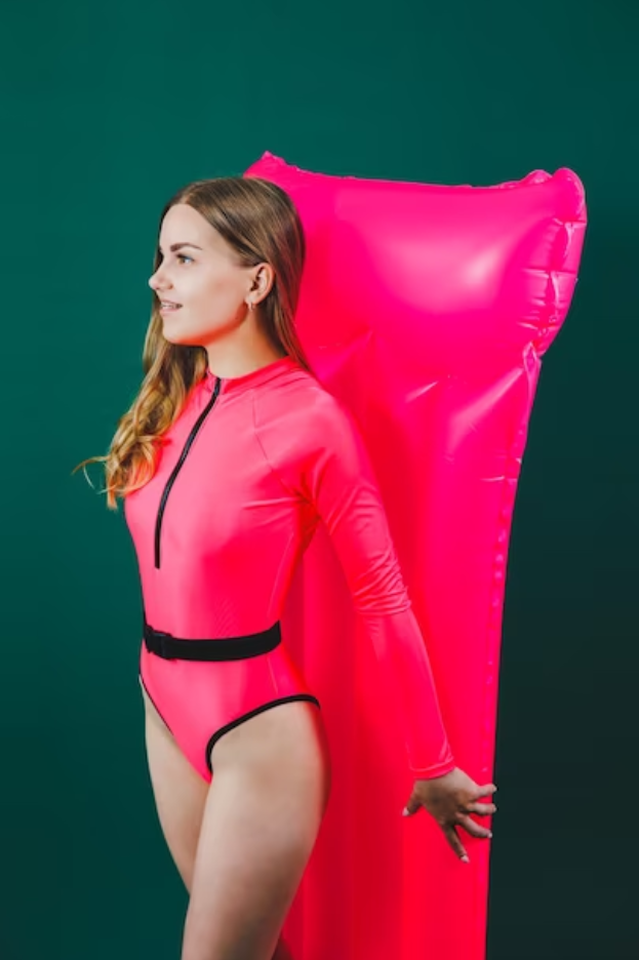 Surf-Up Neon Belted Swimsuit - Seldom Seen Styles