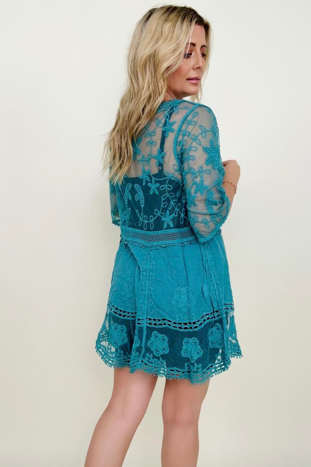 Pool Days Lace Cover Up - Seldom Seen Styles