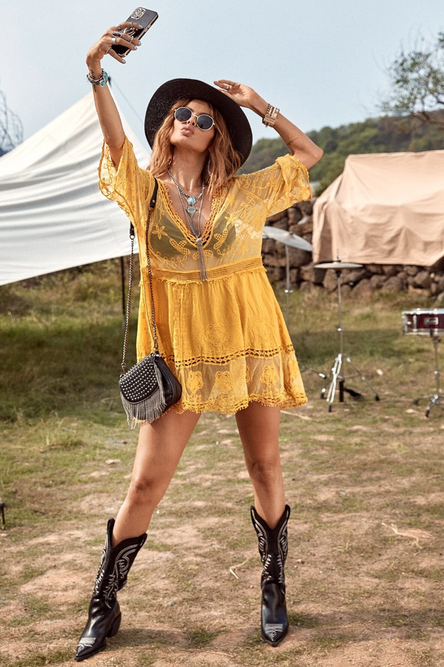 Pool Days Lace Cover Up - Seldom Seen Styles