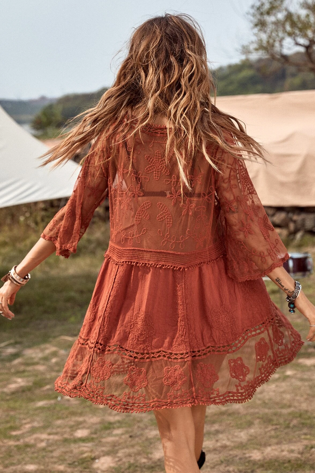 Pool Days Lace Cover Up - Seldom Seen Styles