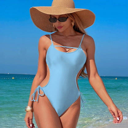 Quick-Drying2025Sexy Swimsuit for Women High-End Feel Huludao Backless One-Piece Swimsuit - Seldom Seen Styles