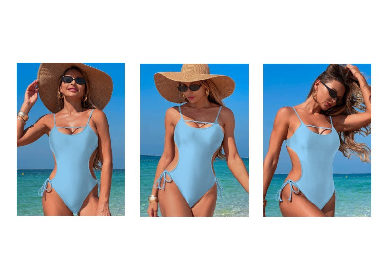 Quick-Drying2025Sexy Swimsuit for Women High-End Feel Huludao Backless One-Piece Swimsuit - Seldom Seen Styles