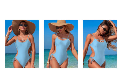 Quick-Drying2025Sexy Swimsuit for Women High-End Feel Huludao Backless One-Piece Swimsuit - Seldom Seen Styles