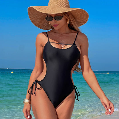 Quick-Drying2025Sexy Swimsuit for Women High-End Feel Huludao Backless One-Piece Swimsuit - Seldom Seen Styles