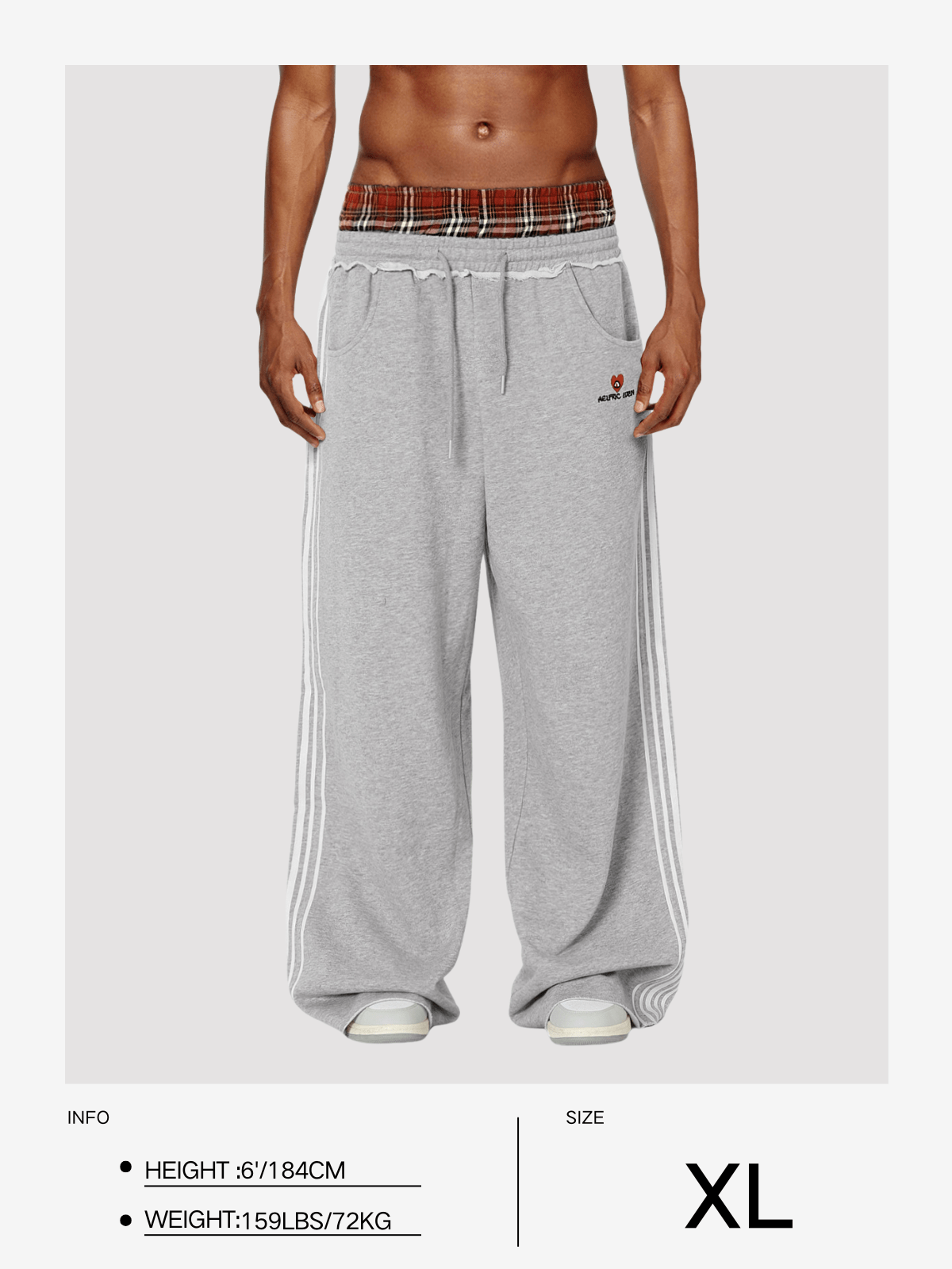 Aelfric Eden Double Waist baggy Sweatpants - Seldom Seen Styles