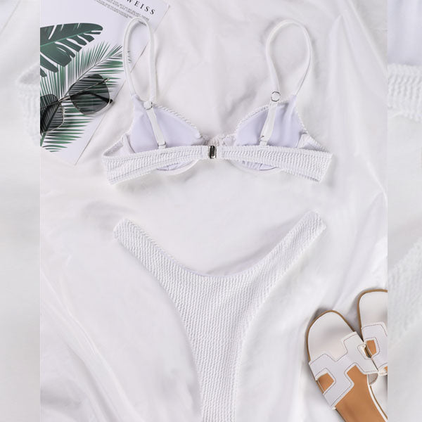 Rayanne Ribbed Style Summer Bikini Set - Seldom Seen Styles