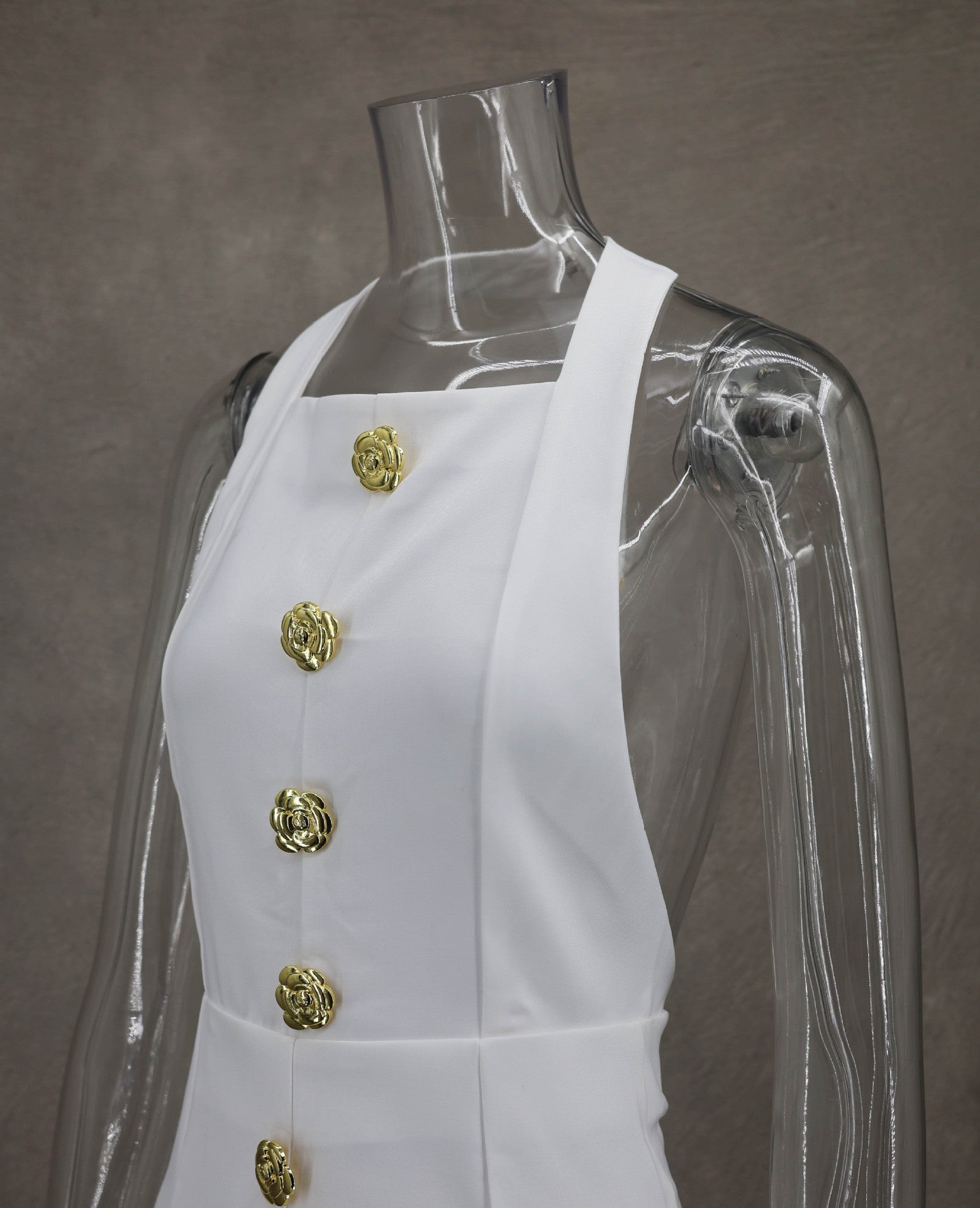 Rebecca Halter Backless Mini Dress Pink Fresh Sweet Style Women's Dress - Seldom Seen Styles