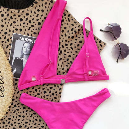 Rhonda Asymmetrical One Shoulder Bikini Set - Seldom Seen Styles