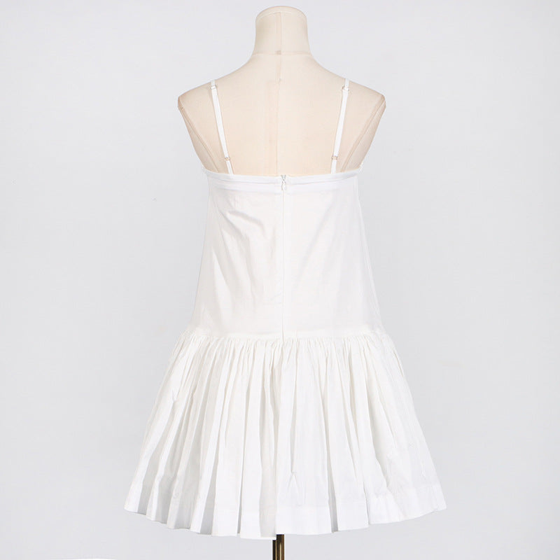 Rilia Halter Printed Mini Dress Ruffle Strap Dress - Seldom Seen Styles