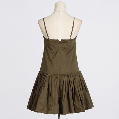 Rilia Halter Printed Mini Dress Ruffle Strap Dress - Seldom Seen Styles