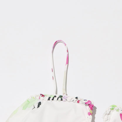 Rilia Halter Printed Mini Dress Ruffle Strap Dress - Seldom Seen Styles