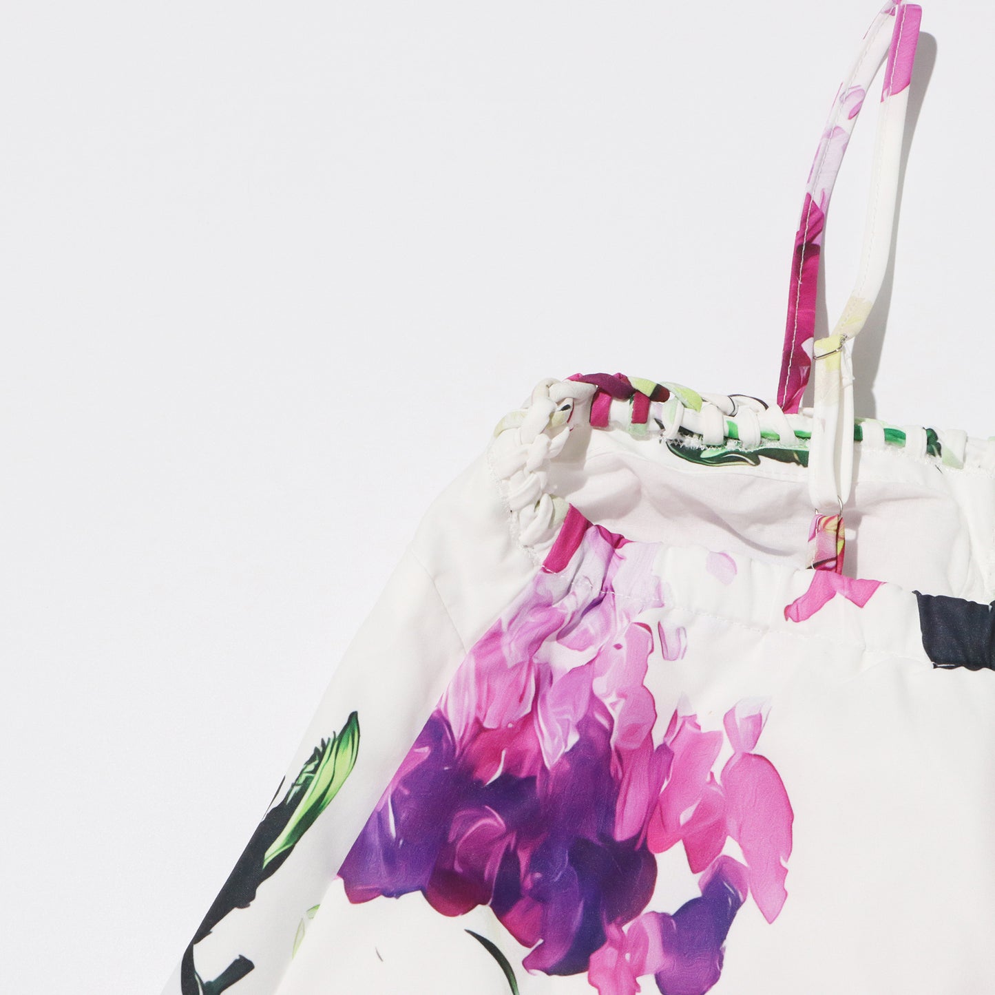 Rilia Halter Printed Mini Dress Ruffle Strap Dress - Seldom Seen Styles