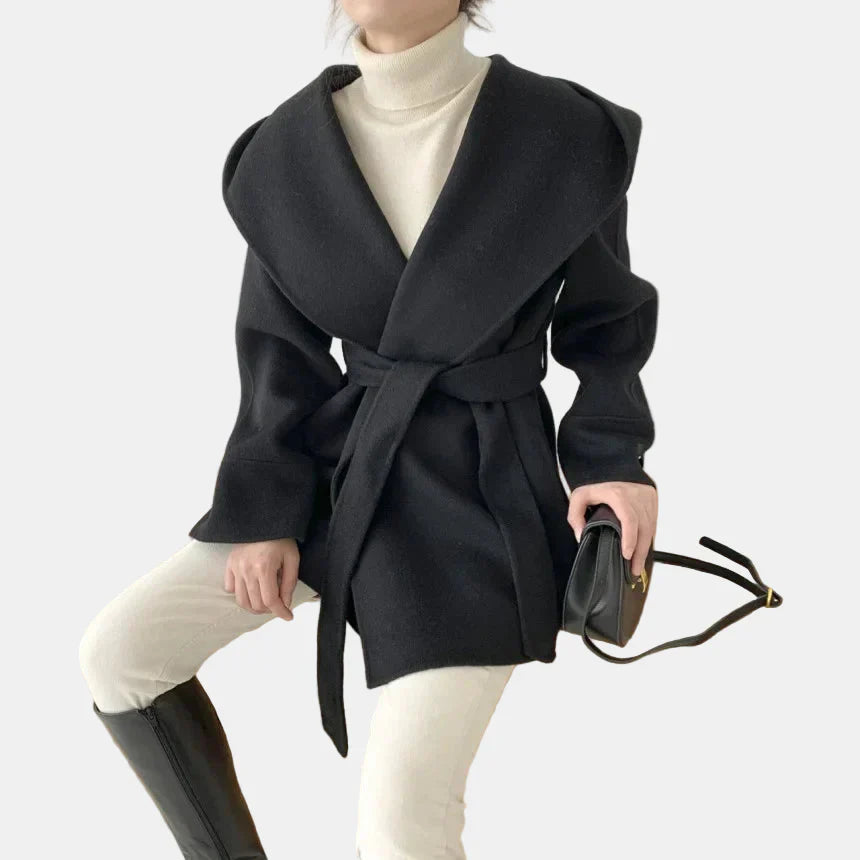 Lyro | Hooded Coat - Seldom Seen Styles