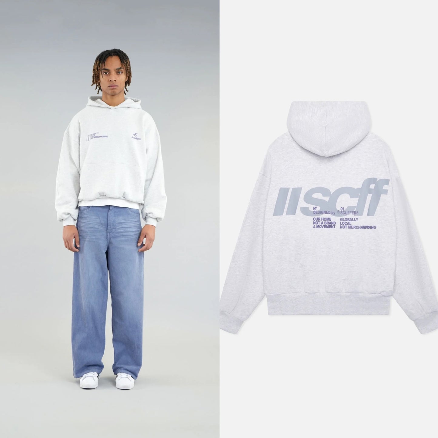 Sign Light Grey Hoodie