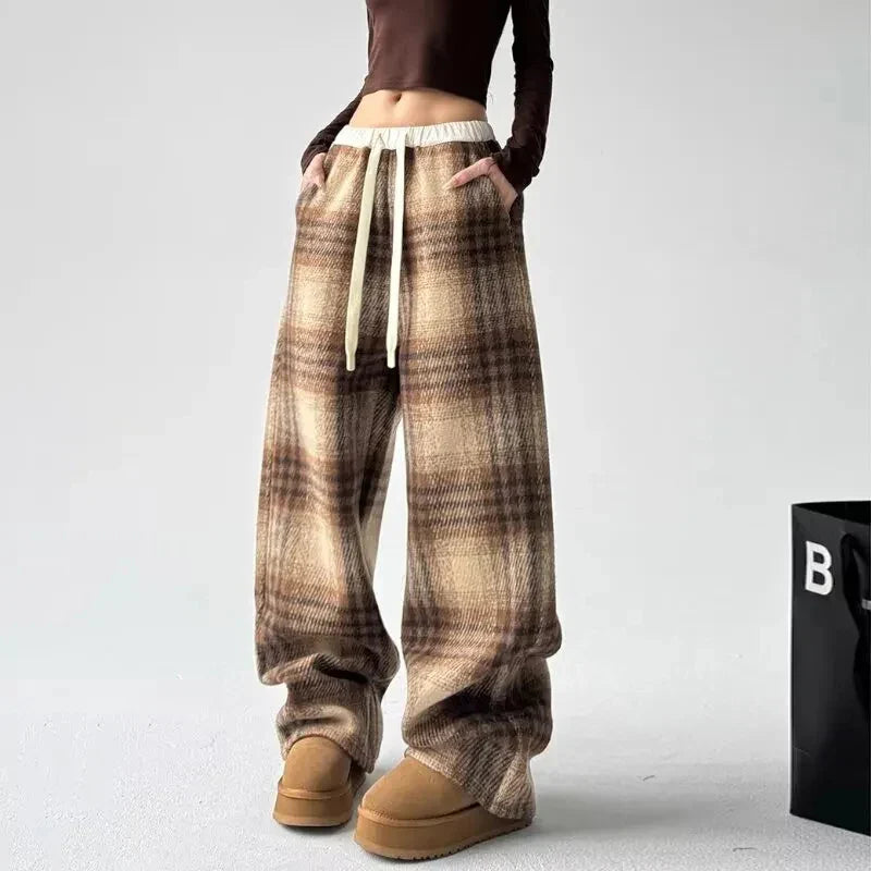 Katrina Plaid Pant - Seldom Seen Styles