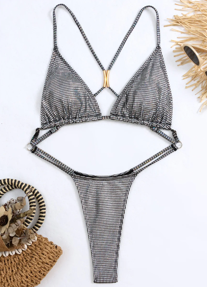 ELENA MICRO STRING ONE PIECE SWIMSUIT - Seldom Seen Styles