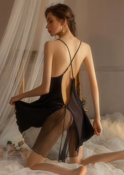 LEVI SILKY HONEYMOON NIGHTGOWN LINGERIE - Seldom Seen Styles