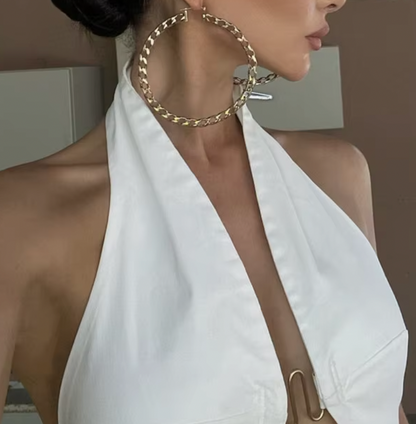 LEE HALTER CROP TOP - Seldom Seen Styles