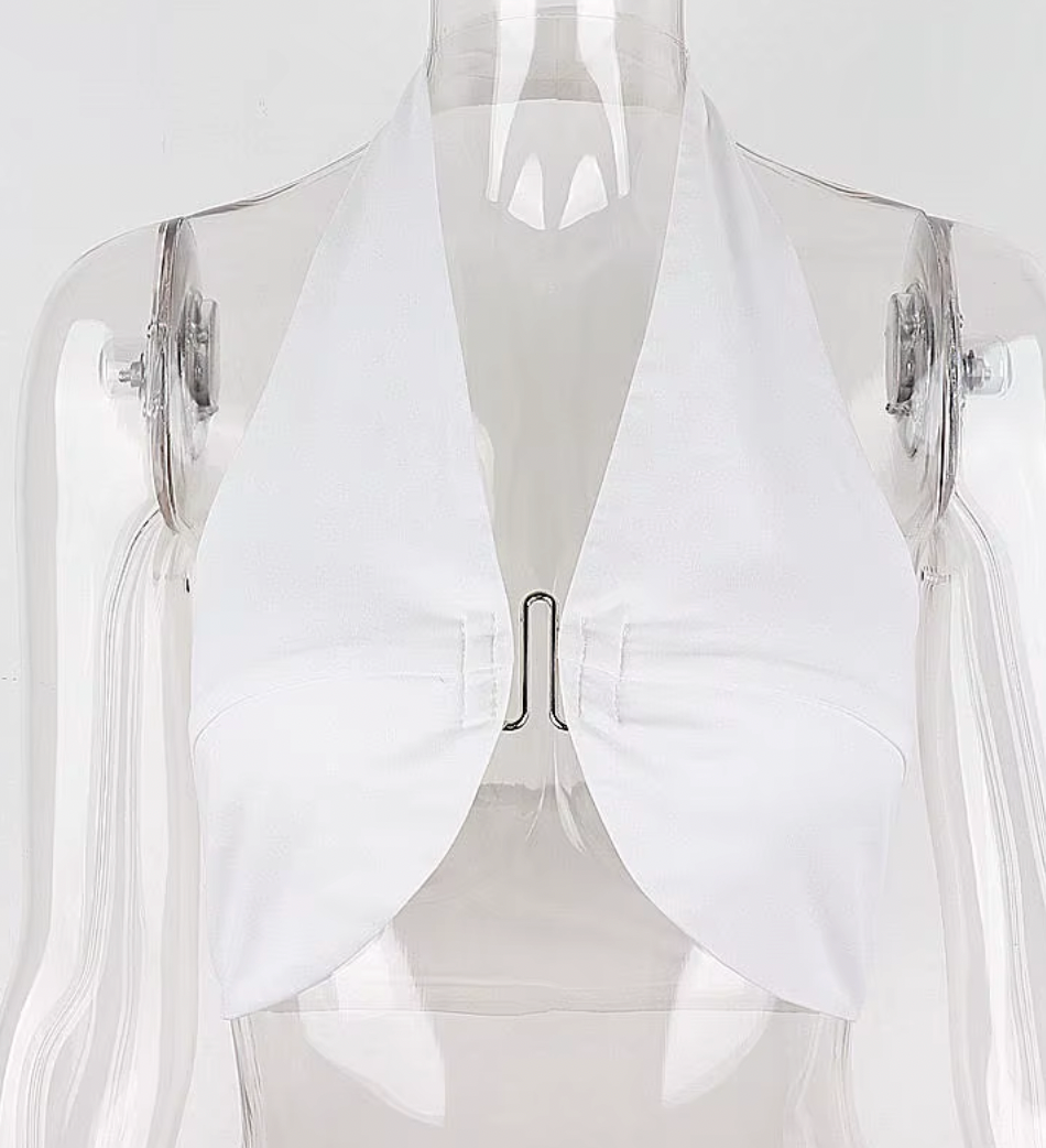 LEE HALTER CROP TOP - Seldom Seen Styles