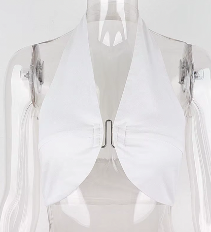 LEE HALTER CROP TOP - Seldom Seen Styles