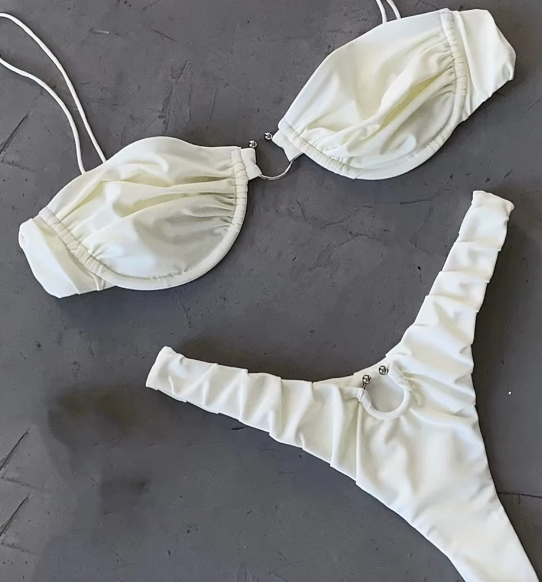 OLIVIA HIGH LEG BIKINI SET - Seldom Seen Styles