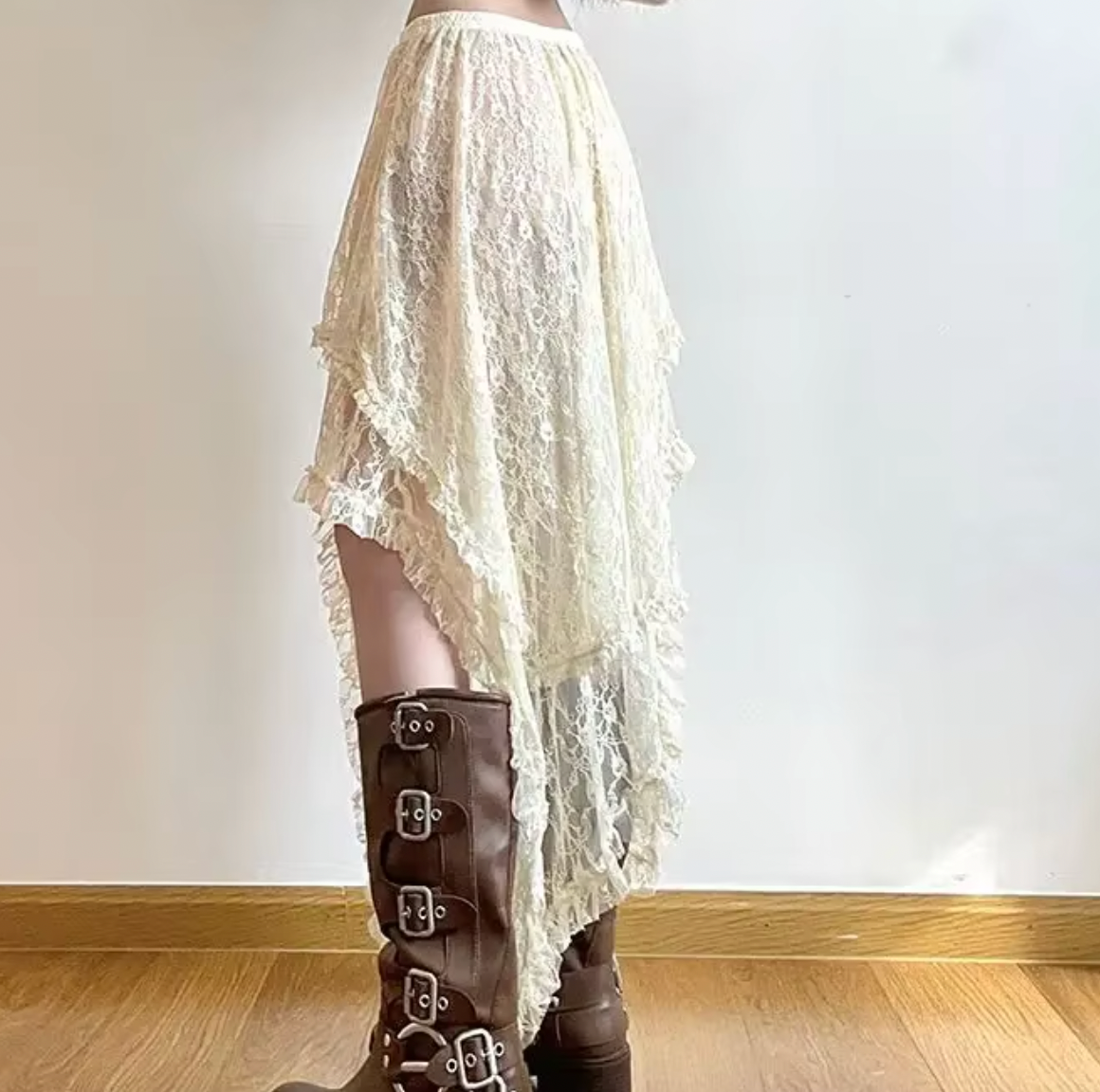 RACHEL LACE MAXI SKIRT - Seldom Seen Styles