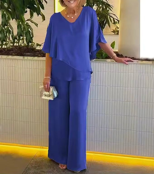 Camilla | Effortless Glam Two-Piece Set - Seldom Seen Styles