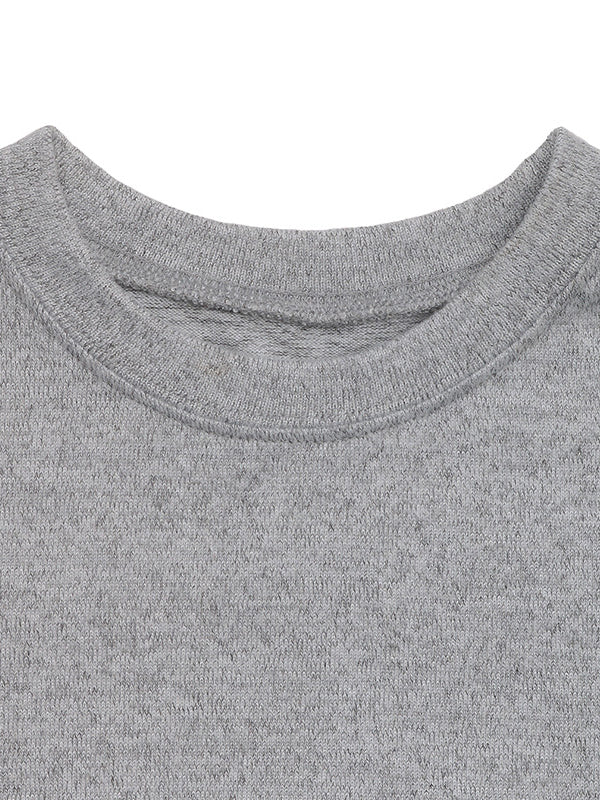 Sequined Split-Joint Bodycon Long Sleeves Round-Neck Mini Dresses - Seldom Seen Styles