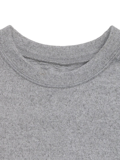 Sequined Split-Joint Bodycon Long Sleeves Round-Neck Mini Dresses - Seldom Seen Styles