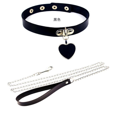 Sexy Lingerie Accessories Eye Mask Fashion Hand-Torn Stockings Dog Chain Neck Toy Lace Temptation - Seldom Seen Styles