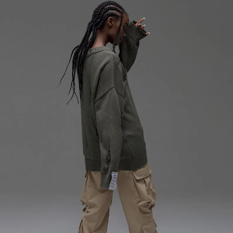 Decorative Cut Sweater