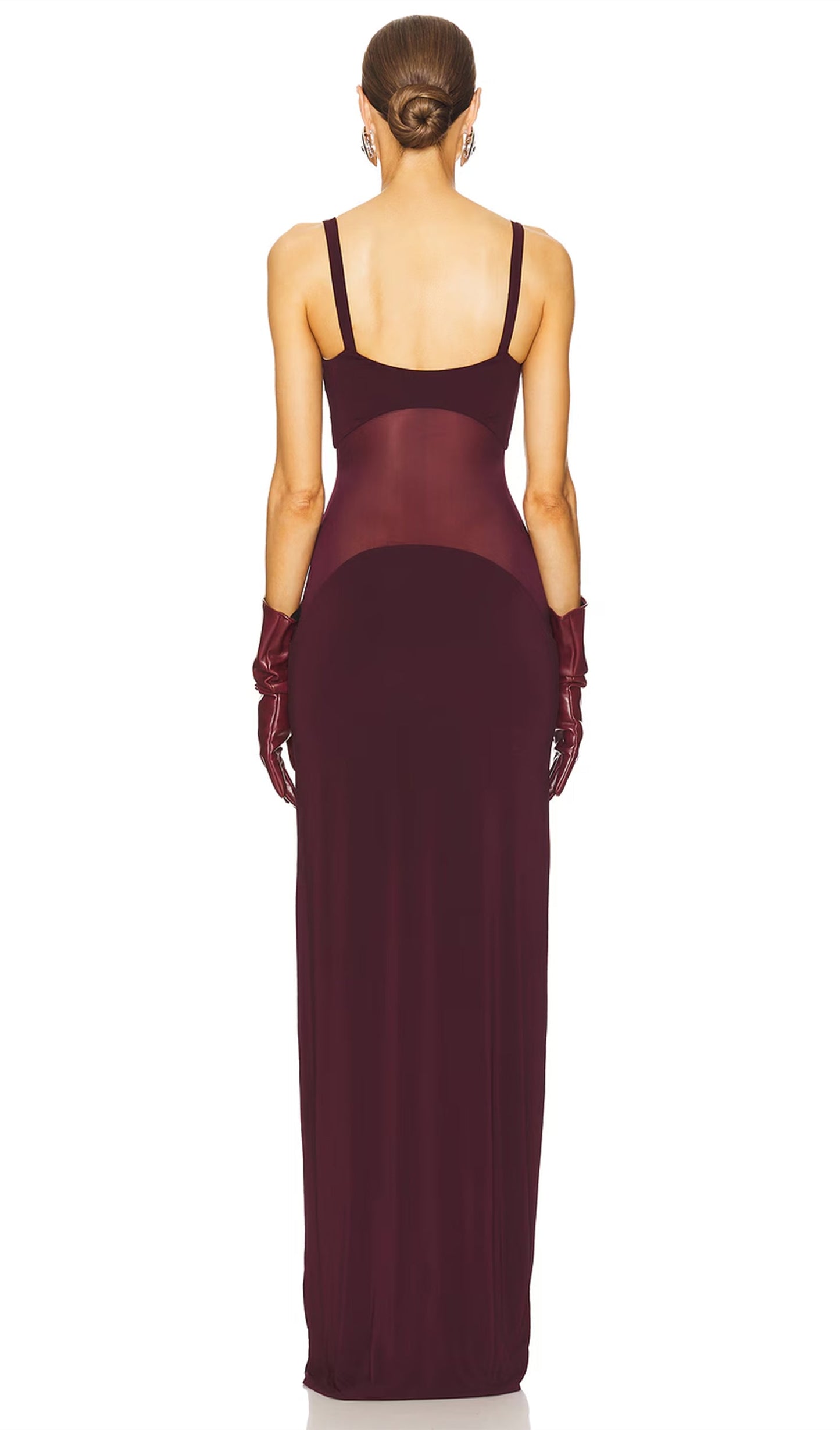 Sheer Knit Curve Maxi Dress - Seldom Seen Styles