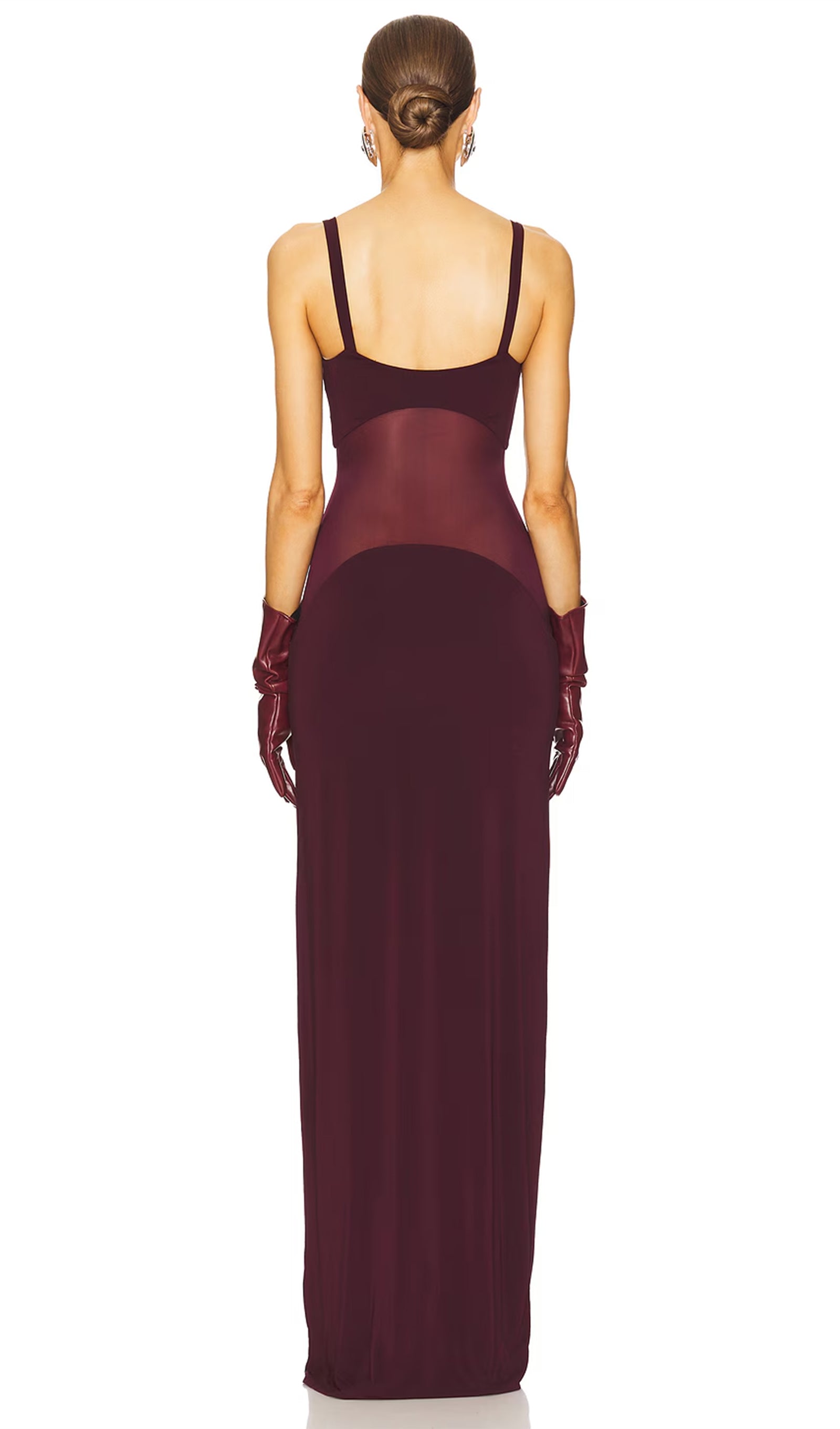 Sheer Knit Curve Maxi Dress - Seldom Seen Styles