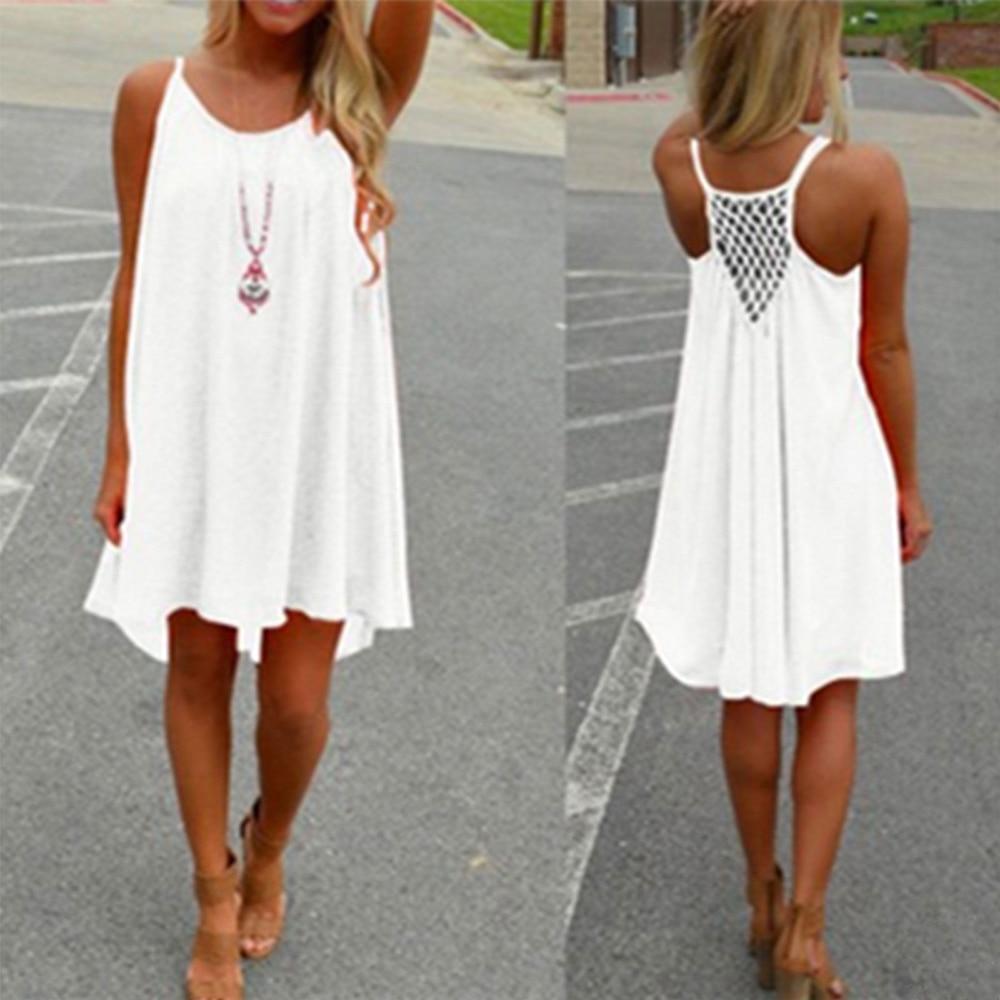 Sleeveless Summer Beach Dress - Seldom Seen Styles