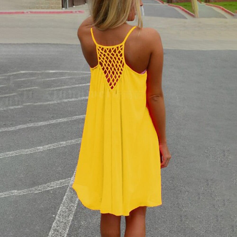 Sleeveless Summer Beach Dress - Seldom Seen Styles