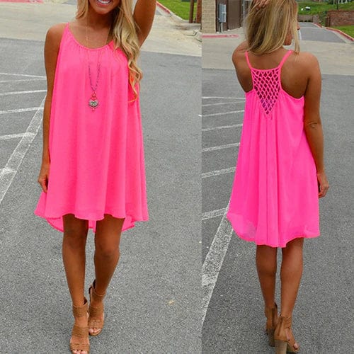 Sleeveless Summer Beach Dress - Seldom Seen Styles