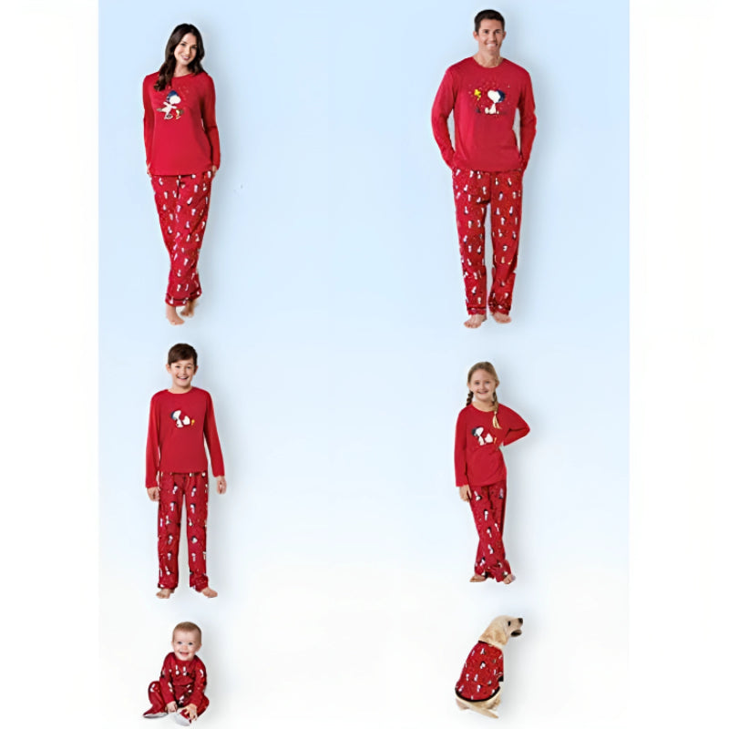 Snoopy Family Pajamas Sets - Seldom Seen Styles