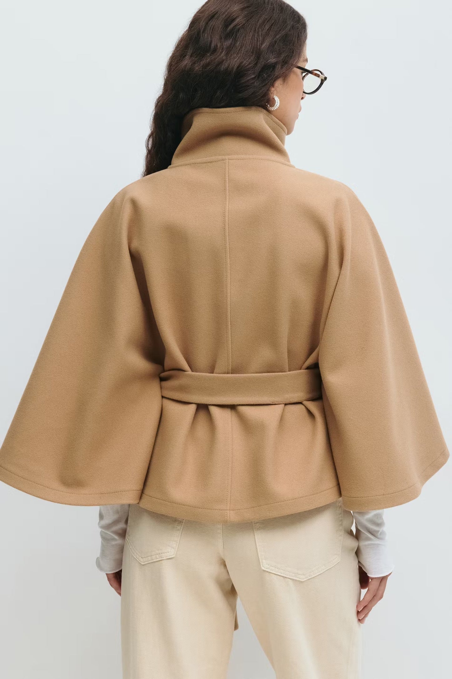 Solenne Cape Coat