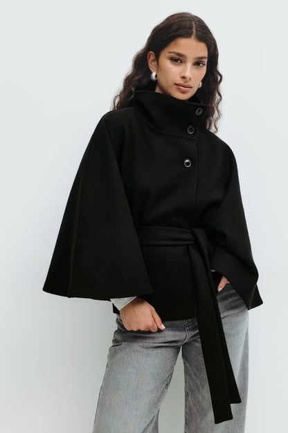 Solenne Cape Coat
